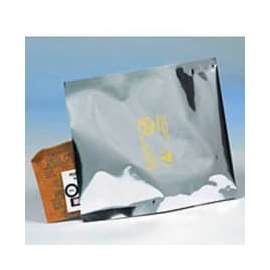 Global Industrial Moisture Barrier Bags, 8"W x 12"L, 3.6 Mil, Silver, 100/Pack