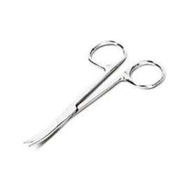 ADC Iris Scissors, Curved, 4-1/2"L, Stainless Steel