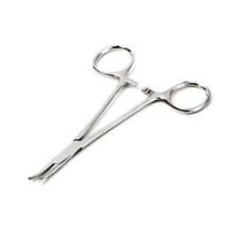 ADC Halstead Hemostatic Forceps, Curved, 5"L, Stainless Steel