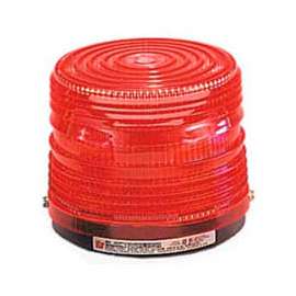 Federal Signal 141ST-120R Strobe light, 120VAC, Red