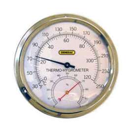 General Tools A600FC Analog Thermo-Hygrometer With 5" Aluminum Dial