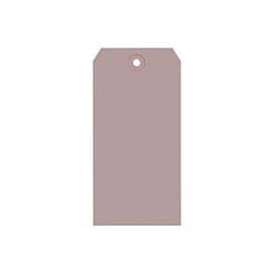 Shipping Tags, #5, 4-3/4"L x 2-3/8"W, Gray, 1000/Pack