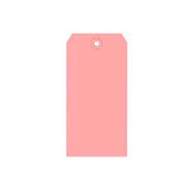 Shipping Tags, #5, 4-3/4"L x 2-3/8"W, Pink, 1000/Pack