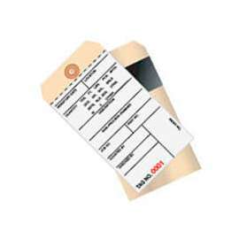 Global Industrial 2 Part Carbon Inv. Tag 3500-3999, #8 6-1/4"L x 3-1/8"W, 500/Pack