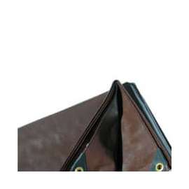 6' x 8' Super Heavy Duty 8 oz. Tarp Brown - BR6x8