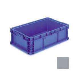 ORBIS Stakpak NXO2415-7 Modular Straight Wall Container, 24"L x 15"W x 7-1/2"H, Gray