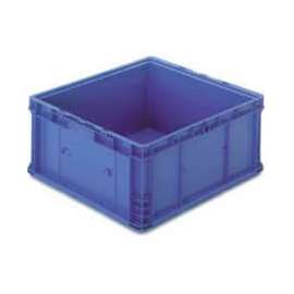 ORBIS Stakpak NXO2422-11 Modular Straight Wall Container, 24"L x 22-1/2"W x 10-29/32"H, Blue