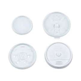 Dart Plastic Lids, Fits 4oz. Cups, Translucent, 1000 ct