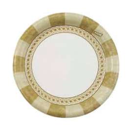 Dixie DXESXP6PATHCT, Pathways Paper Plates, 5-7/8" Dia.,Green/Burg/Wht , 1000/Carton