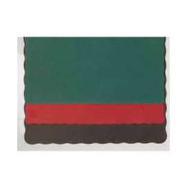 Hoffmaster HFM310528, Solid Color Placemats, Hunter Green, 1000/Carton