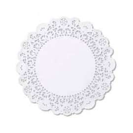Hoffmaster HFM 500239 - Cambridge Lace Doilies, Round, 12", White, 1000 ct