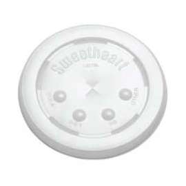 SOLO Straw-Slot Cold Cup Lids, 16oz. Cups, Translucent, 2,000 Count