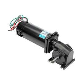 Leeson M1135043.00, 1/4 HP, 83 RPM, 90VDC, TENV, 13, 301 Ratio, 125 In-Lbs