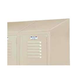 Lyon Slope Top Kit PP58321 For Lyon Lockers One-Wide - 12"Wx18"D - Putty