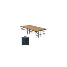 NPS - Blue Carpet 96"L x 48"W x 24"H Portable Stage