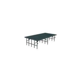 NPS - Gray Carpet 96"L x 48"W x 32"H Portable Stage