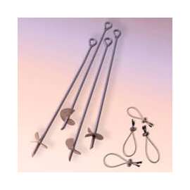 4 Pcs 30" Auger Anchor
