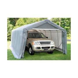 10x16x10 Peak Style Shelter - Grey