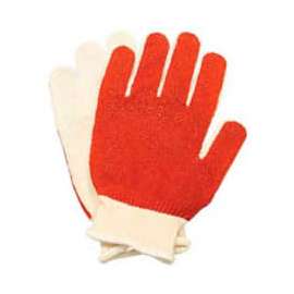 Smitty Nitrile Palm Coated Gloves, Medium, Natural
