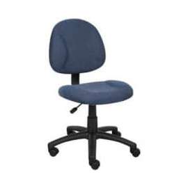 Boss Deluxe Posture Chair - Fabric - Blue