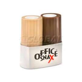 Office Snax Salt And Pepper Shaker Set, 4 Oz. Salt, 1.5 Oz. Pepper