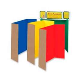 Pacon Single Walled Presentation Board, 48" x 36", Assorted, 24/Set