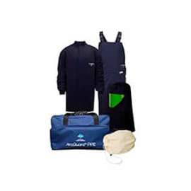 ArcGuard KIT4SC40NG 40 cal Compliance Arc Flash Kit Short Coat & Bib Overall, LG, No Gloves