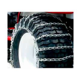 Maxtrac Snow Blower/Garden Tractor Tire Chains, 2 Link Spacing (Pair) - 1060856