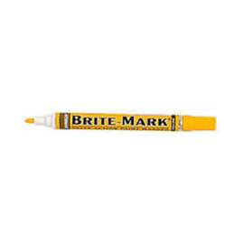 Dykem 84004 - Brite-Mark Medium Yellow Marker (Pack of 12)