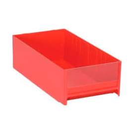 Quantum Patient Drawer IDR204 - Red, 5-5/8"W x 11"D x 3-5/16"H
