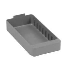 Quantum Super Tuff Euro Drawer QED401 - 5-9/16"W X 11-5/8"D X 2-5/8"H Gray