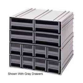 Quantum Interlocking Storage Cabinet QIC-8143 - 11-3/4"Wx11-3/8"Dx11"H - 12 Red Drawers