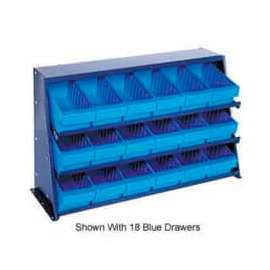 Quantum QPRHA-501 Bench Rack 12"x36"x21" with 27 Yellow Euro Drawers