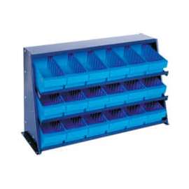 Quantum QPRHA-601 Bench rack 12"x36"x21" with 18 Blue Euro Drawers