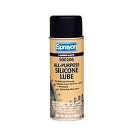Sprayon LU206 All-Purpose Silicone Lubricant, 10 oz. Aerosol Can - SC0206000