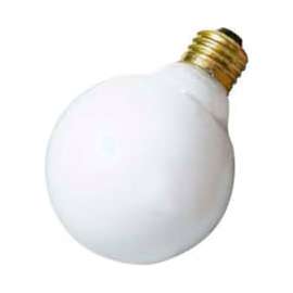 Satco S4041 40G25/W/3PK 40W Incandescent w/ Medium Base, 120V Bulb