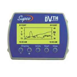 Supco Temperature/Humidity Logger with Display DVTH