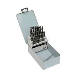 29 Pc. HSS Import Black Oxide Jobbers Drill Set