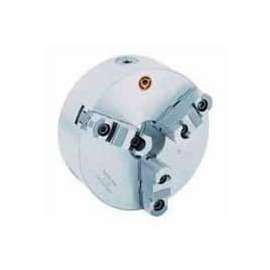 Bison 3-Jaw (2 Piece) Scroll Chuck Semi-Steel Body, Plain Back, 6"