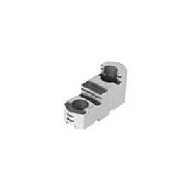 Bison Hard Top Jaws for Scroll Chuck, 6" 3-Jaw, 3 Piece Set