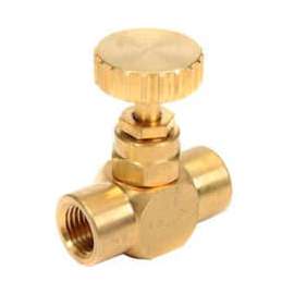 1/4" NPT Brass Needle Valve
