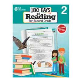 Shell Education 180 Days of Reading for Second Grade, 2nd Edition Printed Book