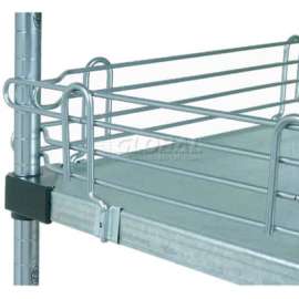 Nexel SL30C Chrome Ledge 30"L X 4"H for Solid Shelves