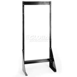 Quantum Single Sided Floor Stand QFS148 for Tip Out Bins - 48"H