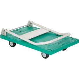 Folding Plastic Deck Platform Truck FPT-2133 33 x 21 500 Lb. Capacity