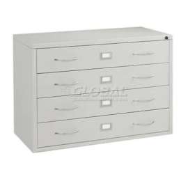 Media Cabinet 4 Drawer Putty