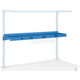Global Industrial Steel Shelf, 96"W x 12"D, Blue
