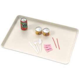 MFG Fiberglass 26 x 18 Component & Food Service Tray, Off-White