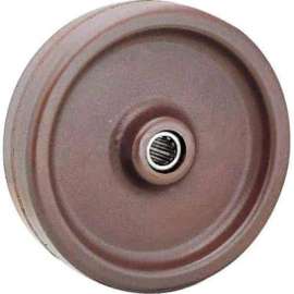 Global Industrial 4" x 1-1/2" Molded Plastic Wheel - Axle Size 1/2"