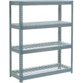 717239 Extra Heavy Duty Shelving w/ 4 Shelves, 1200 lbs. Cap., 48"W x 24"D x 72"H